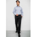 Сорочка чоловіча з принтом, колір блакитний