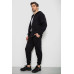 Спортивний костюм чоловічий на флісі, колір чорний Спортивний костюм чоловічий на флісі, колір чорний