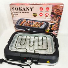 Електричний гриль барбекю Sokany SK-07054 2000Вт настільний бездимний для приготування м'яса та овочів