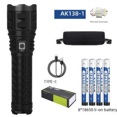 Ліхтар ручної моделі Police AK138-1 WHITE LASER LED PM60-TG 8х18650, USB-зарядка, Power Bank, зум Ліхтар ручної моделі Police AK138-1 WHITE LASER LED PM60-TG 8х18650, USB-зарядка, Power Bank, зум