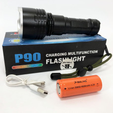 Ліхтар поліцейський X-Balog BL-531-P90 1х26650 8800mah USB/microUSB/ 3хААА R3 функція Power Bank Ліхтар поліцейський X-Balog BL-531-P90 1х26650 8800mah USB/microUSB/ 3хААА R3 функція Power Bank