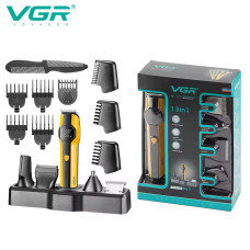Набір для стрижки VGR V-173 YELLOW 13 в 1 Набір для стрижки VGR V-173 YELLOW 13 в 1