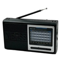 Радіоприймач GOLON RX-3050 з акумулятором 6Вт 8 годин роботи Black