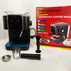 Кавоварка Top Kitchen TK00217 1500Вт 1.8л, капучинатор, кавоварка з підігрівом чашок 15 Бар