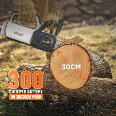 Акумуляторна ланцюгова пилка Litheli живлення від павербанку УМБ Litheli Power Bank 10000 мАг 45Вт 2А (U20CS00-0U220)