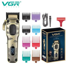 Акумуляторна машинка для стрижки VGR V-027