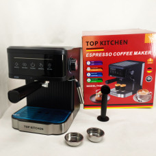 Кавоварка еспресо Top Kitchen TK00216 1500Вт 15 бар 1.8л з капучинатором, підігрівом чашок