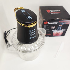 Подрібнювач електричний Domotec MS-7041, 600Вт, 3 л, Кухонний блендер з чашею