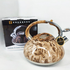 Чайник зі свистком Edenberg EB-1959 3л з капсульним дном Beige