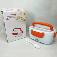 Ланч бокс електричний із підігрівом Lunch Heater 220V Pro, контейнер для їжі з відсіками. Колір: помаранчевий Ланч бокс електричний із підігрівом Lunch Heater 220V Pro, контейнер для їжі з відсіками. Колір: помаранчевий