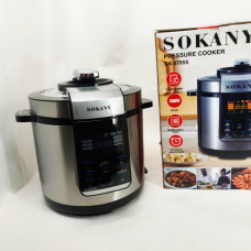 Мультиварка-скороварка-пароварка Sokany SK-07055 7л 3 в 1 Електрична з таймером 1000Вт